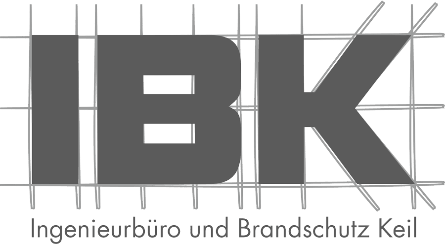 Die Grafik zeigt das Logo von Ingenieurbüro und Brandschutz Kiel.